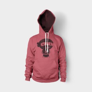 Woo Logo Hoody Red